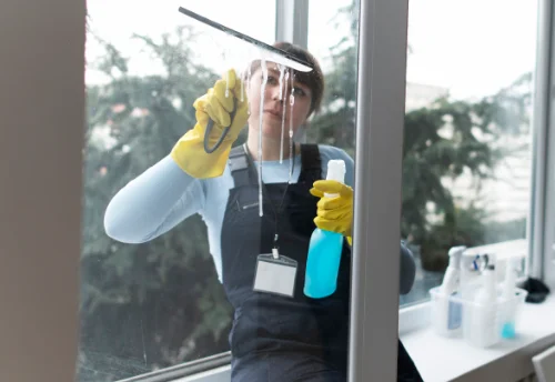 Nettoyage de vitres intérieures et extérieures à Jussy